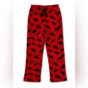 Red Moose Print Pajama Pants